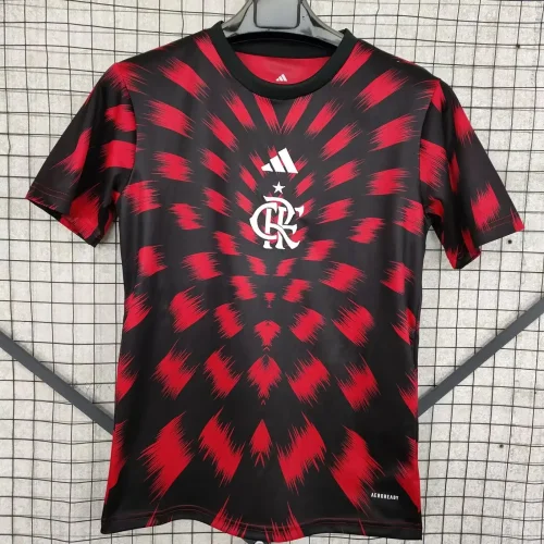 flamengo 2025-26 red training jerseys