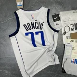 NBA Dallas Mavericks white alliance model jerseys