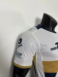 2025-26 Pumas home player version jersey   (The player version is more slim fit, it is recommended to buy one size larger)