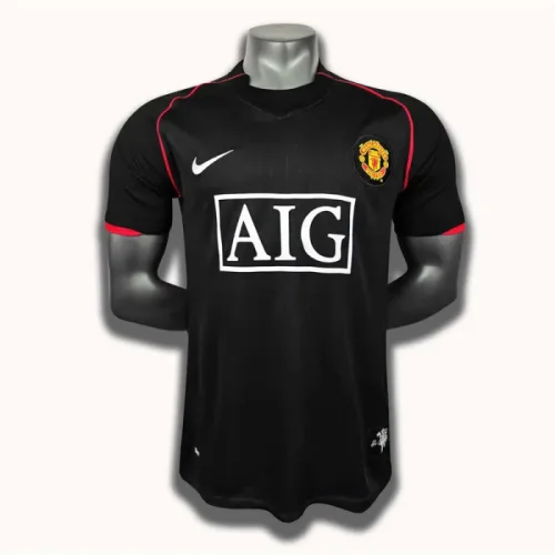 Manchester United 2007-08 away soccer jerseys