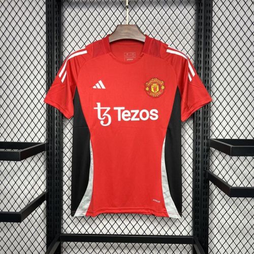 2024-25 Manchester United  Red Pre-match training Jersey