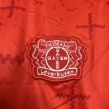2024-25 Bayer 04 Leverkusen home soccer jersey