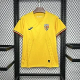 2024 Romania home soccer jersey