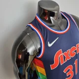 2022 Curry#31 76ers Royal Blue