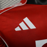 2025-26 Bayern home player version jersey  (The player version is more slim fit, it is recommended to buy one size larger)