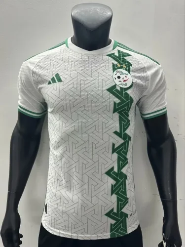 algeria 2023-24 white player version(The player version is more slim fit, it is recommended to buy one size larger)