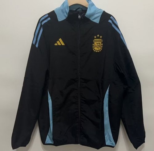 2024-25 Argentina black windbreaker