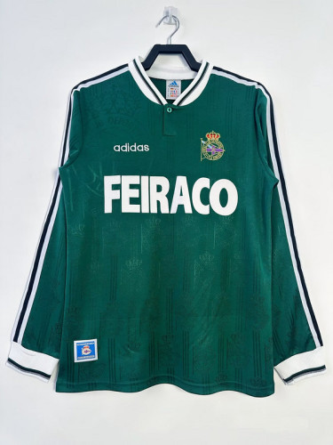1999-00 Deportivo La Coruna away long sleeve retro jersey