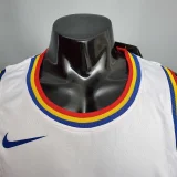 Curry #30 Golden State Warriors Retro white