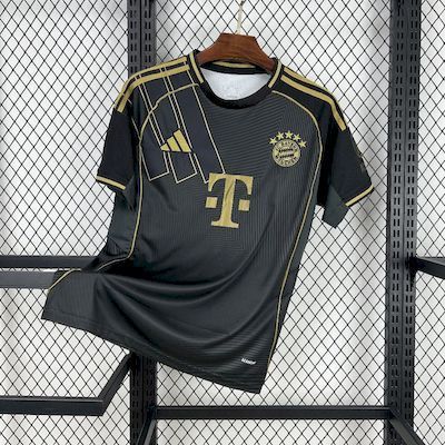 2025-26 Bayern Munich Black Gold Special Edition Jersey