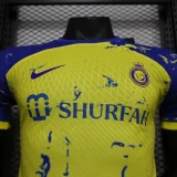 New Saudi Al-Nassr training wear Player version   (The player version is more slim fit, it is recommended to buy one size larger)