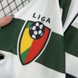 2001-03 Sporting Lisbon home long sleeve retro Jersey