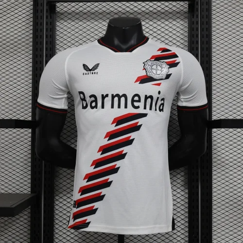2023-24 leverkusen away player version(The player version is more slim fit, it is recommended to buy one size larger)