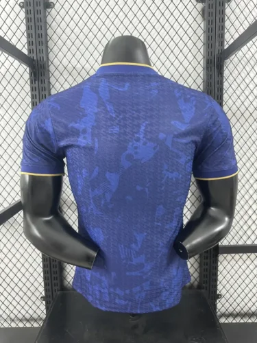 chelsea 2025-26 blue player version  (The player version is more slim fit, it is recommended to buy one size larger)
