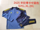 2024-25 Boca blue half zip training suit