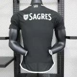 Benfica 2023-24 black away Players Edition Soccer jersey