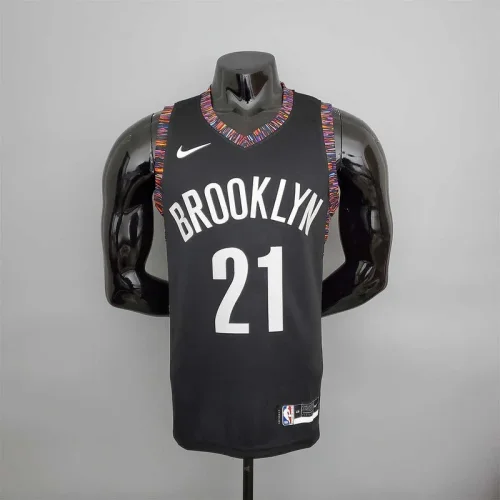 brooklyn#21 Brooklyn Nets City version black