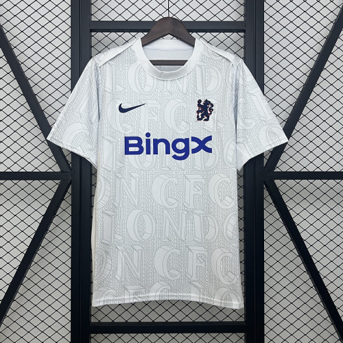 2025-26 Chelsea   white training jersey
