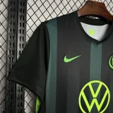 2024-25 Wolfsburg away soccer jersey