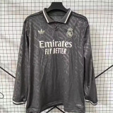 2024-25 Real Madrid Third Away Long sleeve jersey
