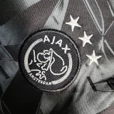 Ajax 202324 Black 2 away kids soccer jerseys