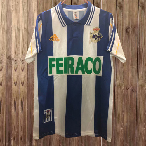 1999-00 Deportivo La Coruna home retro jersey