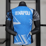 2024-25 Napoli blue special Player version jersey (The player version is more slim fit, it is recommended to buy one size larger)