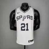 DUNCAN#21 Spurs White