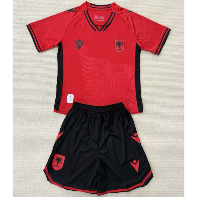 2025-26 Albania home kid kit