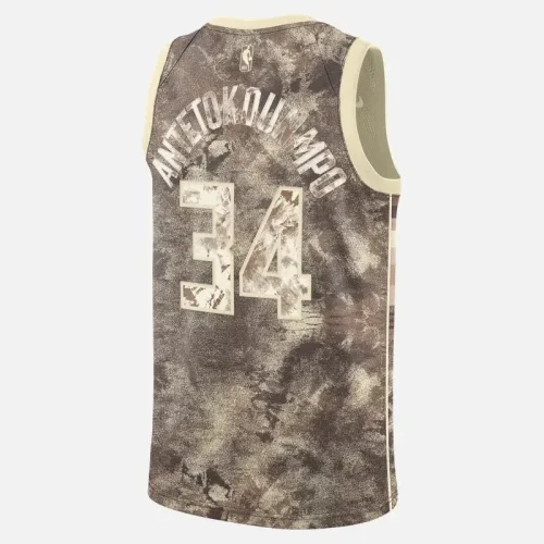 MILWAUKEE 34 NBA Jersey
