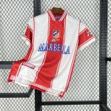 1999-00 .Atletico Madrid home retro Jersey