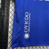2024-25 Real Oviedo home soccer jersey