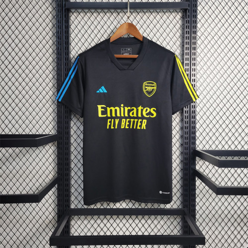 2023-24 Arsenal  Black Training Shirt jersey