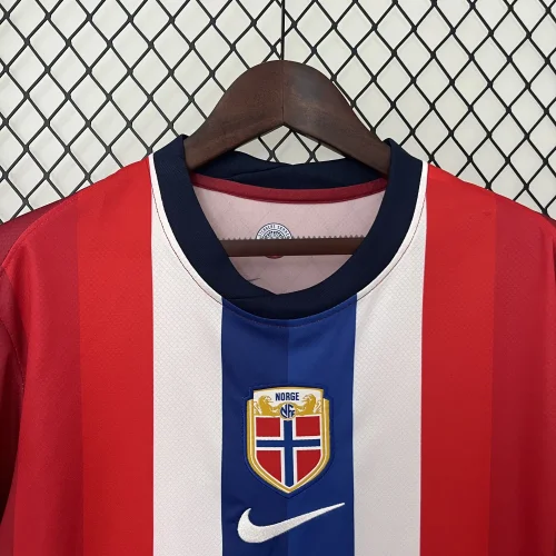 2024 norway home red soccer jersey