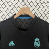 2017-18 Real Madrid away retro kid kit