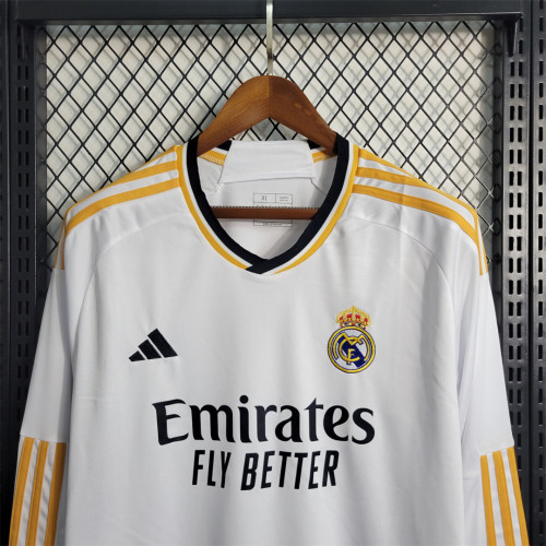 2023-24 Real Madrid home Long Sleeve jersey