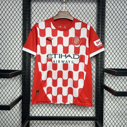 2024-25 Girona home soccer jersey