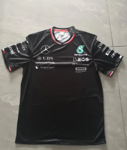 Mercedes 2024 new black F1 shirt