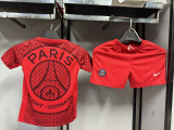 2025-26 Paris Saint Germain  Red training kid kit