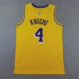 Los Angeles Lakers No. 4 Knecht (yellow)