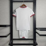 2023-24 West Ham United away game kids soccer jerseys