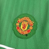 2007-08 MNU green goalkeeper retro jersey