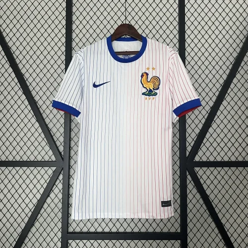 2024 France away white jersey