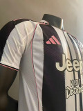 2025-26 Juventus home player version jersey    (The player version is more slim fit, it is recommended to buy one size larger)