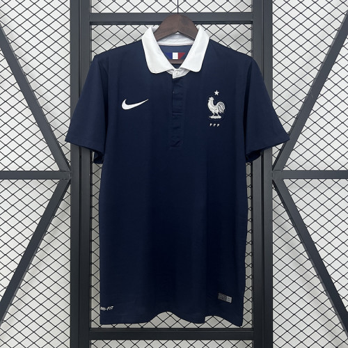 2014 France home retro jersey
