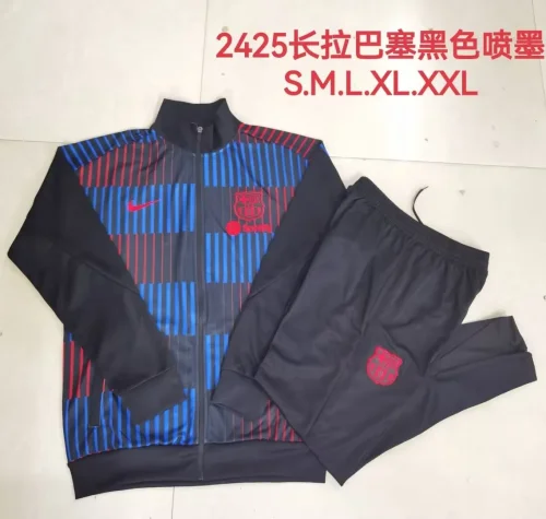 Barcelona 2024 blue red jacket set
