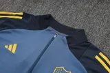 2024-25 Boca blue half zip training suit