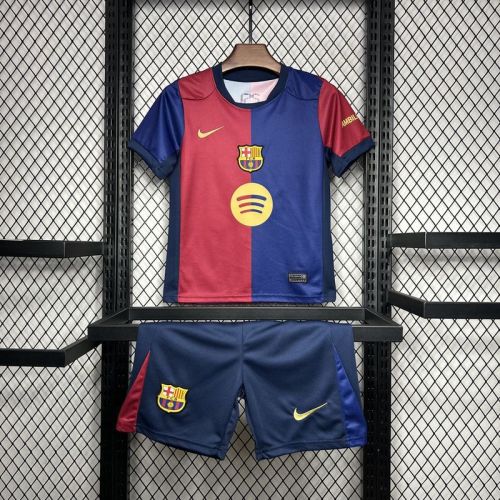 2024-25 Barcelona home kid kit