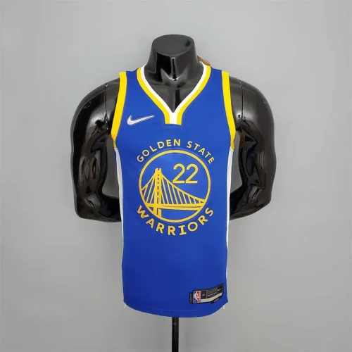 75th Anniversary WIGGINS#22 Warriors Blue