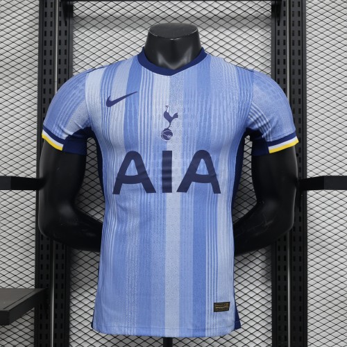 2024-25 tottenham away player version jersey(The player version is more slim fit, it is recommended to buy one size larger)